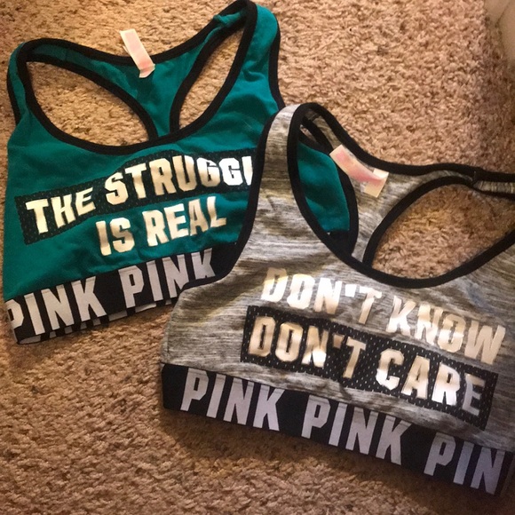 PINK Victoria's Secret Other - Victoria’s Secret Pink Sports Bras